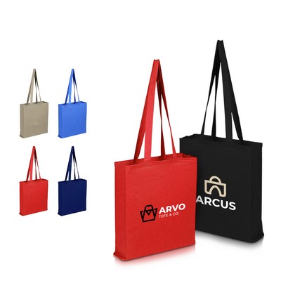 Lightweight Economical Cotton Gusset Tote