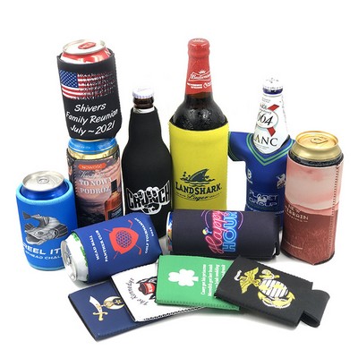 12 oz Neoprene Insulated Can Cooler Sleeve